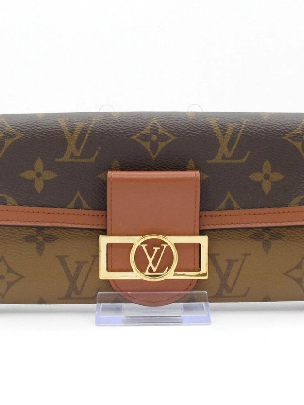 LOUIS VUITTON Porte feuille saradoffine M46645 Monogram Reverse Monogram